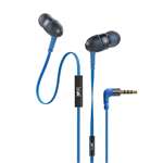 Boat BassHeads 225 Special Edition in-Ear Headphones with Mic (Blue)